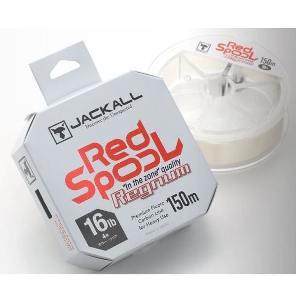 Jackall Red Spool Regnum 16lb 150m Fluorocarbon Line