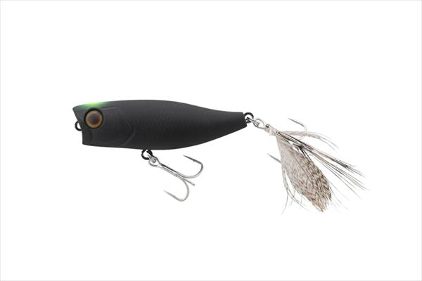 Jackall Bass Lure Chubby Popper 42 Sight Matte Black