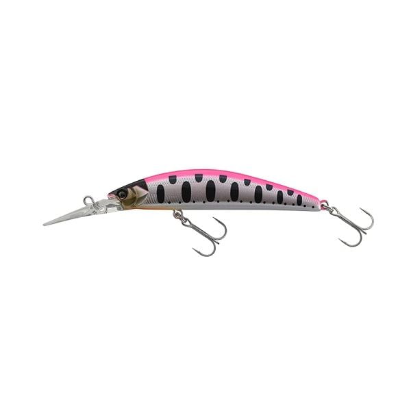 Jackall Trout Plug Tricoroll GT 72DR-F Silver Pink Yimamame