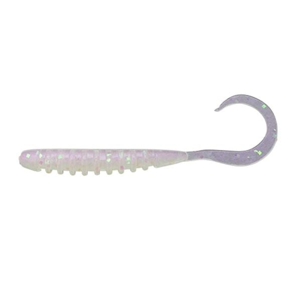 Jackall Worm Tide Curly 2.0inch Hitomame Pearl