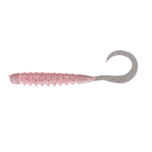 Jackall Worm Tide Curly 2.8inch Peach Sour