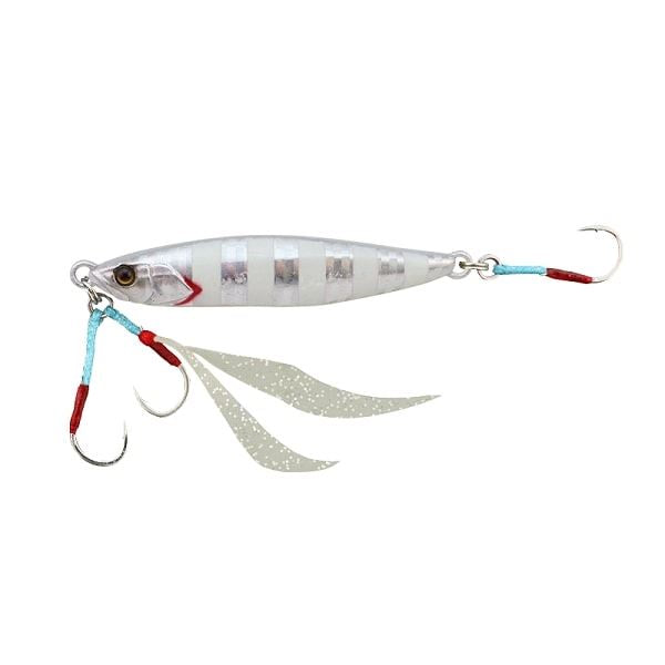 Jackall Metal jig Flag Trap 120g Glow Stripe/Border Holo