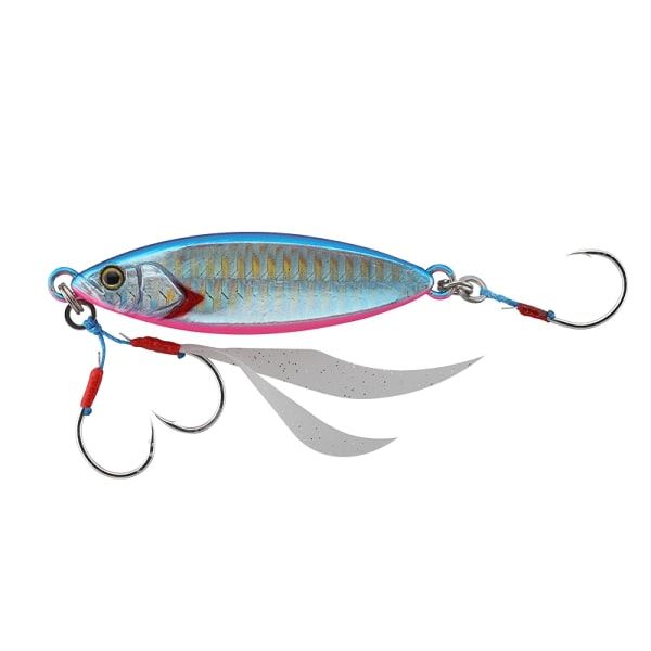 Jackall Metal Jig Flag Trap Leaf 80g Burupin/Border Holo