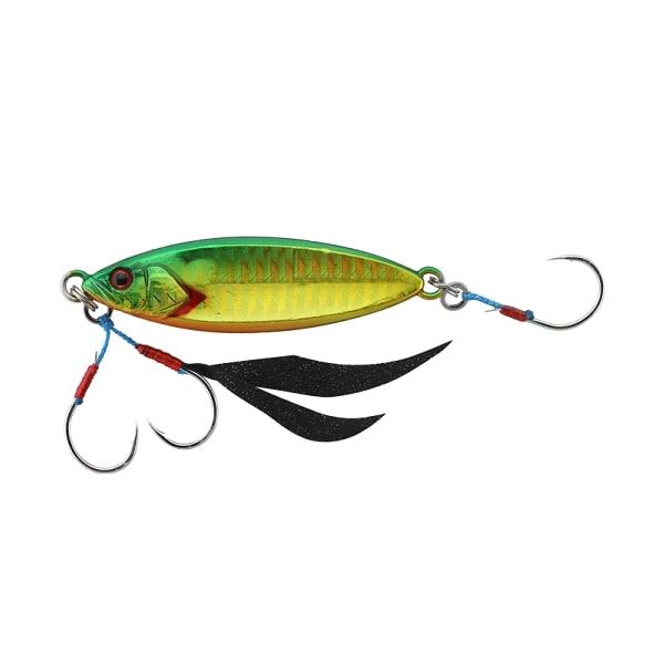 Jackall Metal Jig Flag Trap Leaf 60g Gurikin/Border Holo