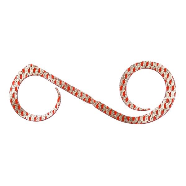 Jackall Tairaba BinBin Switch T+Tie Dual Curly Kabuki Bright Orange