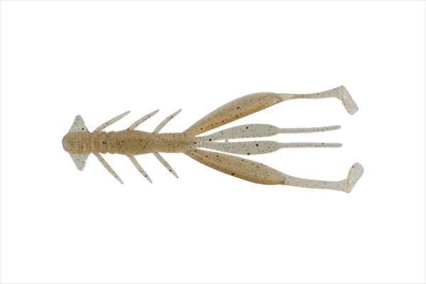 Jackall Worm Jimmy Shrimp 3.8inch Gasa-Gasa Stripe Shrimp