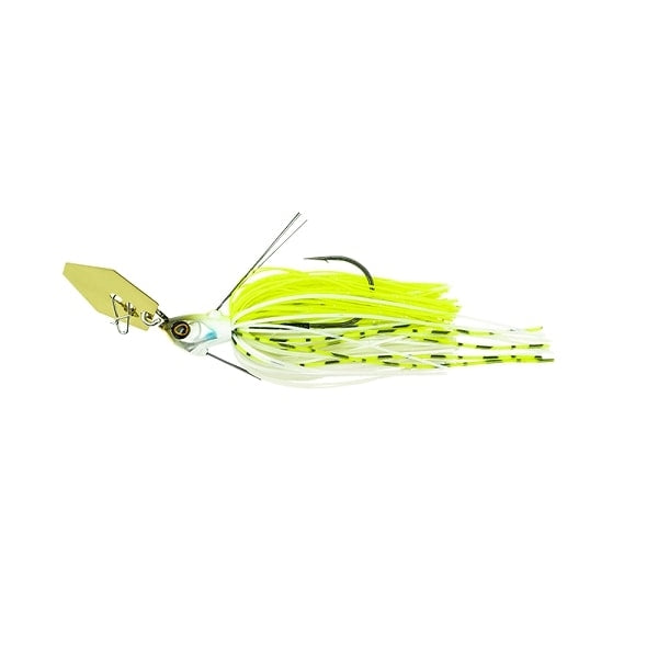 Jackall Rubber Jig Super Break Blade 1/2oz Chartback Pearl