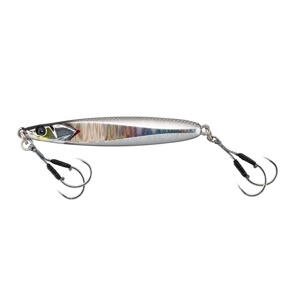 Jackall Metal Jig TG BamBluz Jig Bump 80g Silver/Magma Wave Holo