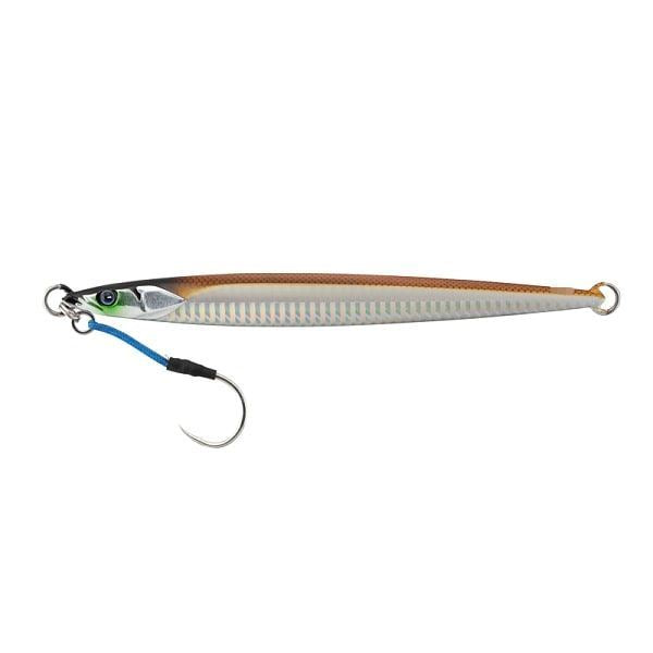 Jackall Metal Jig BamBluz Jig Semi Long 100g Ikanago Shoulder Glow