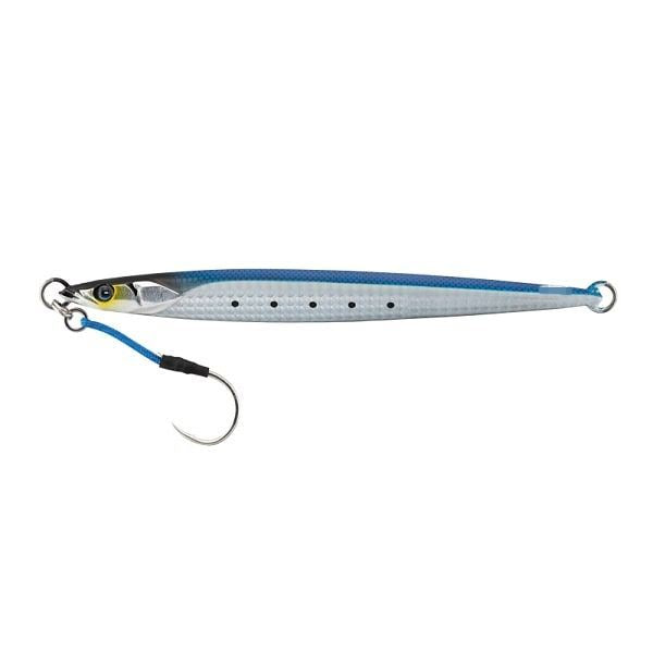 Jackall Metal Jig BamBluz Jig Semi Long 100g Sardine Shoulder Glow