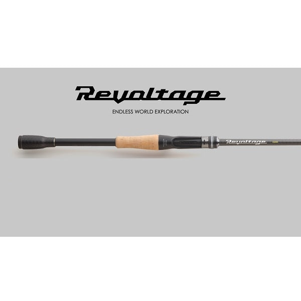 Jackall Bass Rod Revoltage RVII-C73H (Baitcasting 2 Piece)