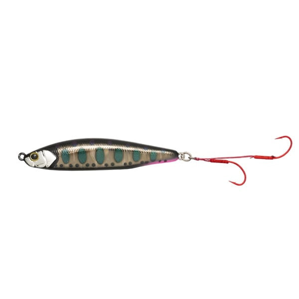 Jackall Big Backer Fall Trick 84 Cherry salmon Special Illusion Black