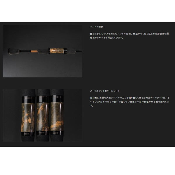 Jackll Timon Trout Rod Another T-Connection 2pcs AT2-S61L＋E (Spinning 2 piece)