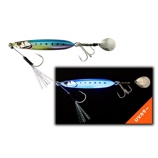 Jackall Metal Jig Big Backer E-Blade 30g UV Sardine