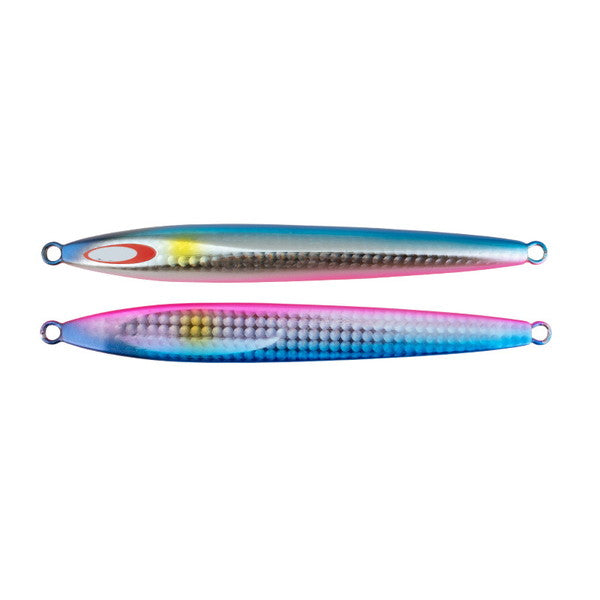Jackall Metal Jig Anchovy Metal Type-II 130g Blue Pink/Lens Holo