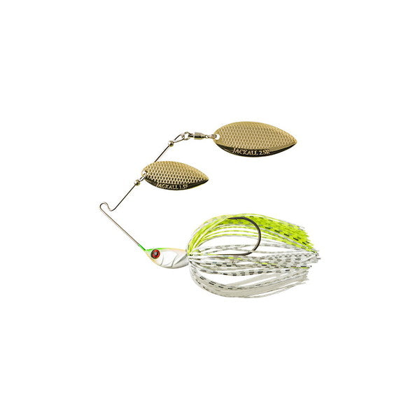 Jackall Spinnerbait Super Dooon 1/2oz TG Chart BackWhite