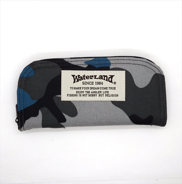 Waterland Lure Case WL/Spoon Wallet M Black Blue Camo