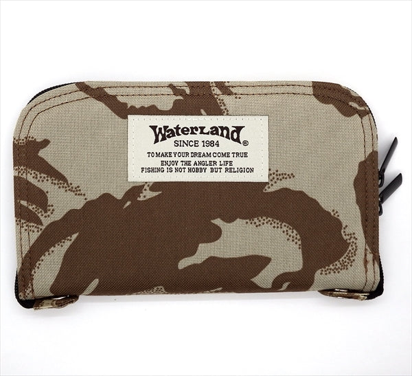 Waterland Lure Case WL/Spoon Wallet XL Beige Brown Camo