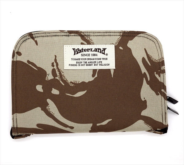 Waterland Lure Case WL/Spoon Wallet Mega Beige Brown Camo