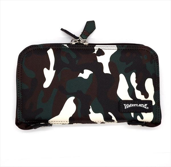 Waterland Lure Case WL/PU Spoon Wallet M Brown Camo