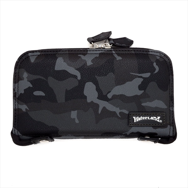 Waterland Lure Case WL/PU Spoon Wallet M Black Camo