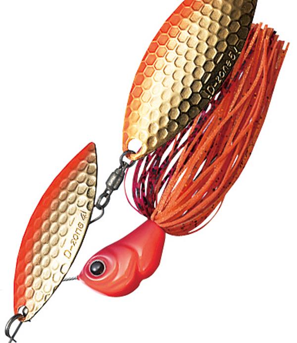 Evergreen Spinnerbait MoDO D Zone 3/8oz Double Willow #08 PS Dynamite