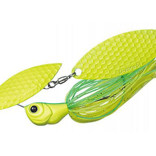 Evergreen Spinnerbait MoDO D Zone 3/4oz Double Willow #11 Super Chart