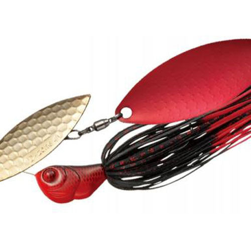 Evergreen Spinnerbait MoDO D Zone 1/2oz Double Willow #30 Fire Claw