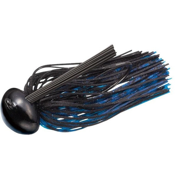 Evergreen Rubber Jig Reaction Football 3/4oz #102 Black Blue
