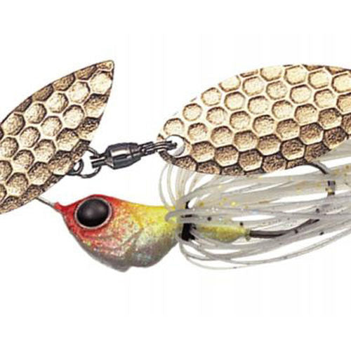 Evergreen Spinnerbait MoDO D Zone Fry 1/4oz Single Willow #17 Crown (Gold)