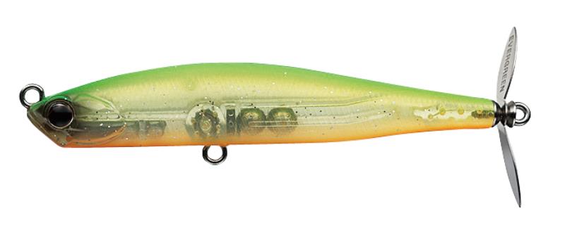 Evergreen Bass Lure Prop Magic 75 #268 Sparkling Lime