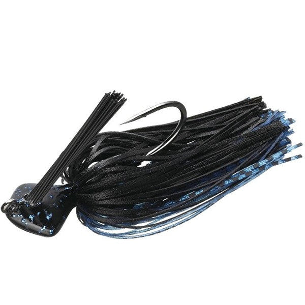 Evergreen Rubber Jig Casting Jig Silicon 3/8oz #102 Black Blue