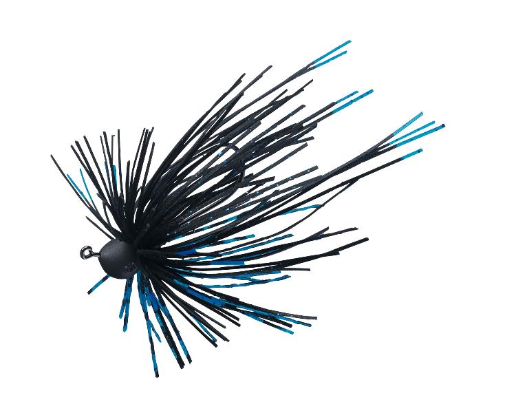 Evergreen Rubber Jig C-4 Jig 3.3g #212 Black Blue
