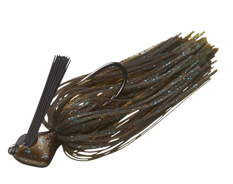 Evergreen Rubber Jig Casting Jig Silicon 3/8oz #211 Green PumpkinB