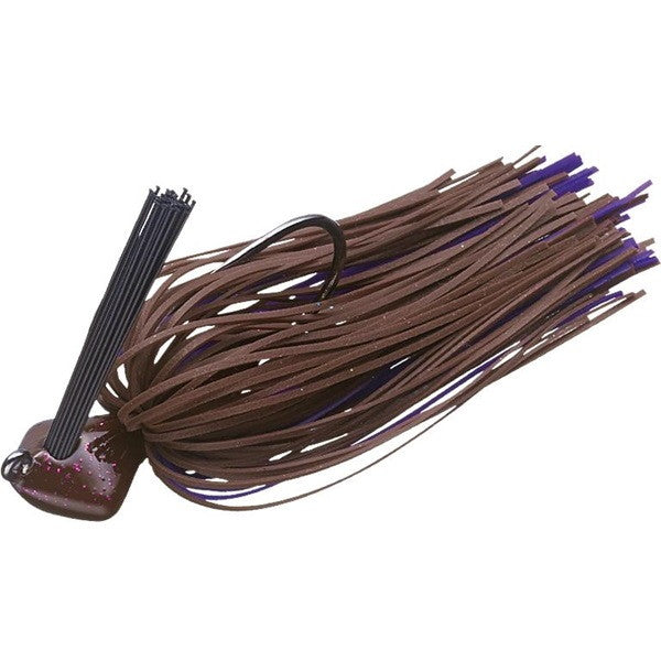 Evergreen Rubber Jig Casting Jig Silicon 1/4oz #104 BR Purple