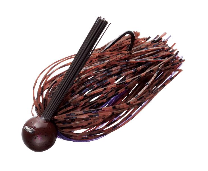 Evergreen Rubber Jig MoDO IR Jig 5/16oz #104 Brown Purple