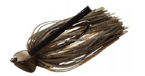 Evergreen Rubber Jig Grass Ripper 3/8oz #100 Dark Green Pumpkin