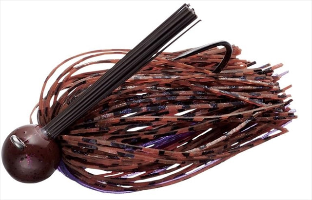 Evergreen Rubber Jig MoDO IR Jig 1/4oz #104 Brown Purple