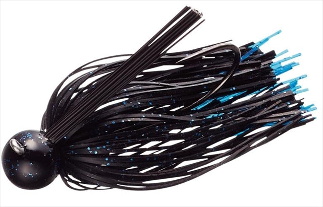 Evergreen Rubber Jig MoDO IR Jig 1/4oz #132 Black Blue Tip