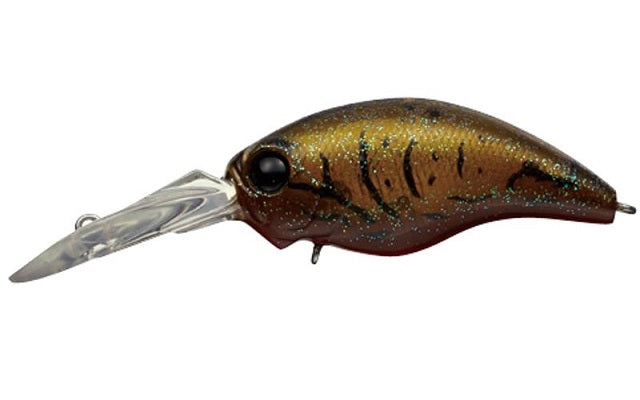 Evergreen Bass Lure MoDO Rattle in Wild Hunch #216 Olive Crawdad