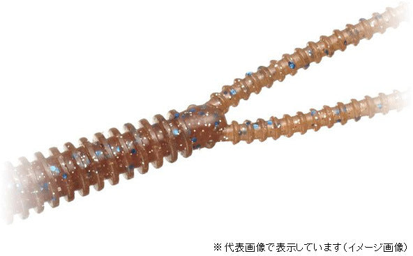 Evergreen Worm Twintail Ringer 4.7inch #15 Cinnamon/BL/SL