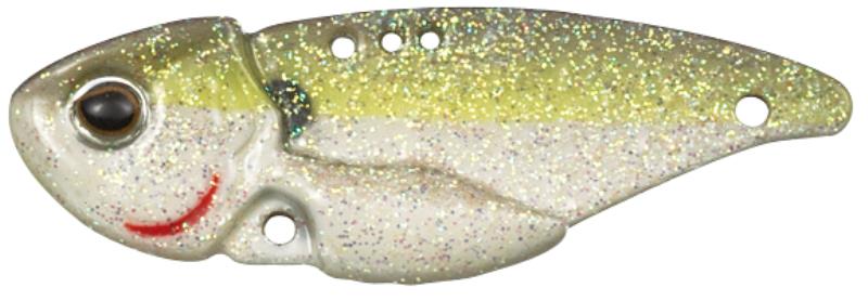 Evergreen Bass Lure Little Max 3/16oz #230 Glow Shad Dazzler