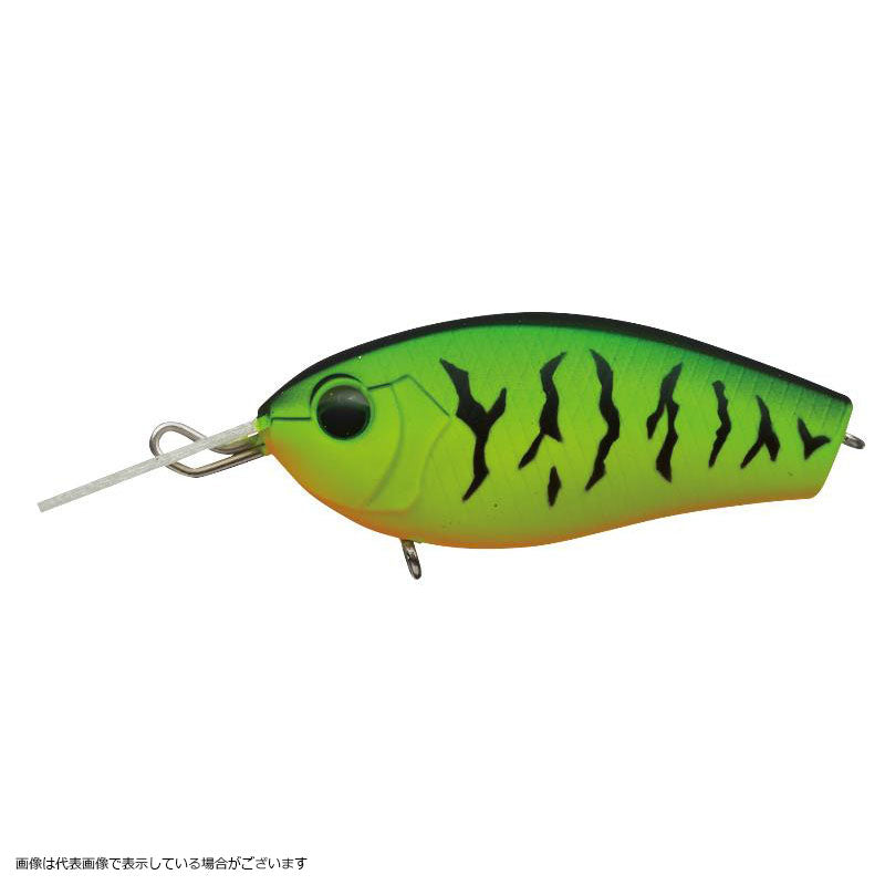 Evergreen Bass Lure Fact Spin Craft #46 Matt Hot Tiger