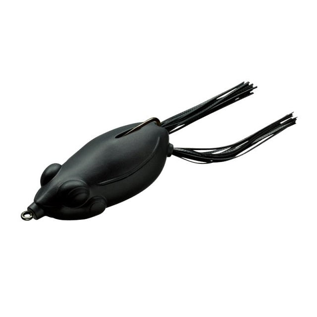 Evergreen Bass Lure Kicker Frog #152 Matte Black