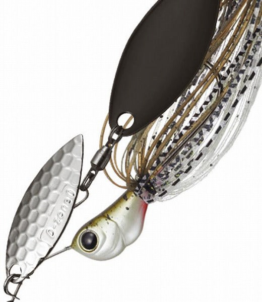 Evergreen Spinnerbait D Zone TG 3/8oz Double Willow #41 GRPK Shad