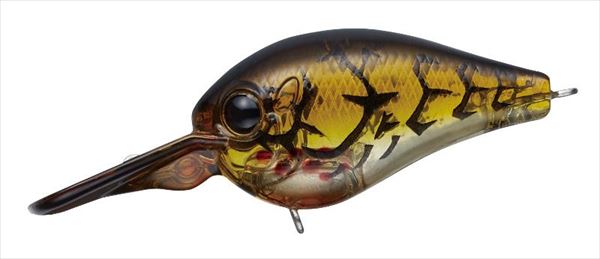 Evergreen Bass Lure MoDO Piccolo #81 Bleeding Brown Claw