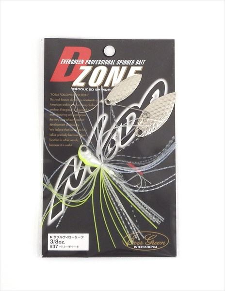 Evergreen Spinnerbait MoDO D Zone 3/8oz Double Willow #37 Berry Chart