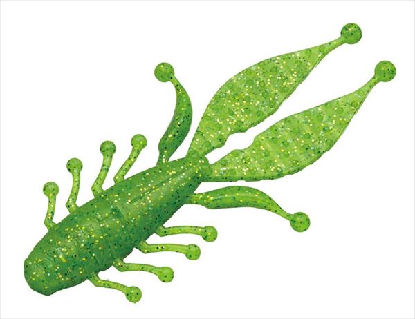 Evergreen Worm Kicker Bug 4inch #35 Chart GD/GR