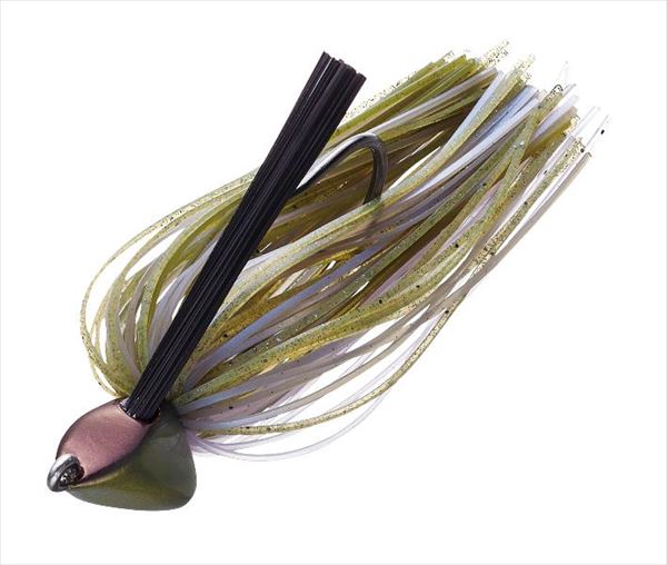 Evergreen Rubber Jig Grass Ripper 1/4oz #135 Glass Ghost