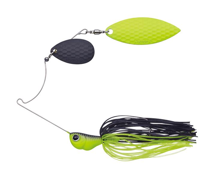 Evergreen Spinnerbait MoDO D Zone 3/8oz Tandem Willow #YK01 Flicker Chart